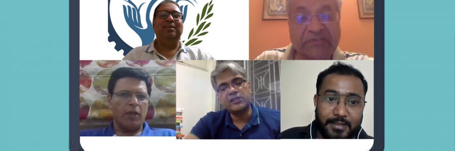 Startup Webinar Series conducted by IIMCIP to brainstorm business solutions to the COVID challenges