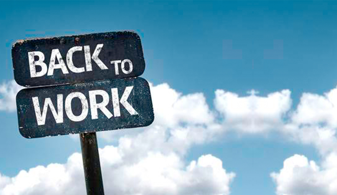 5 tips to get back to work after Vacation