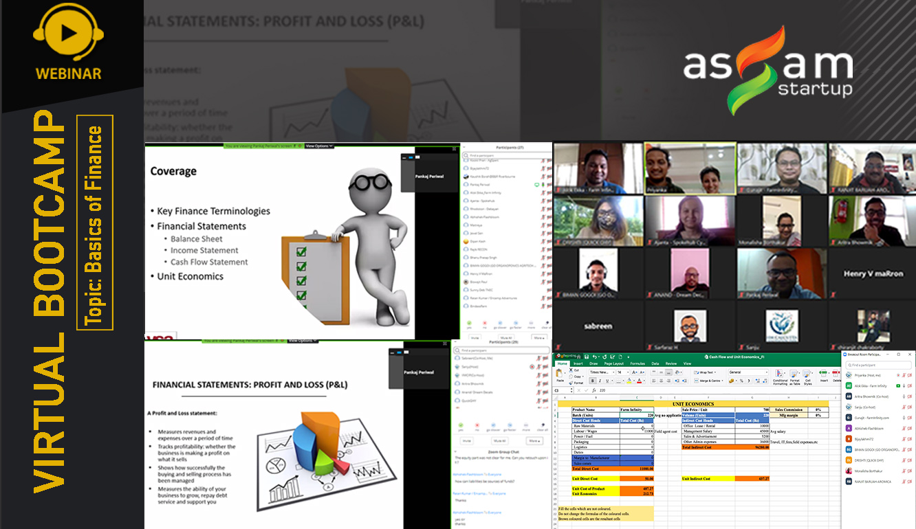 Virtual Bootcamp on “The Basics of Finance” conducted