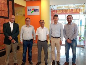 Officials from Maruti Suzuki India Limited visit Assam Startup – the nest
