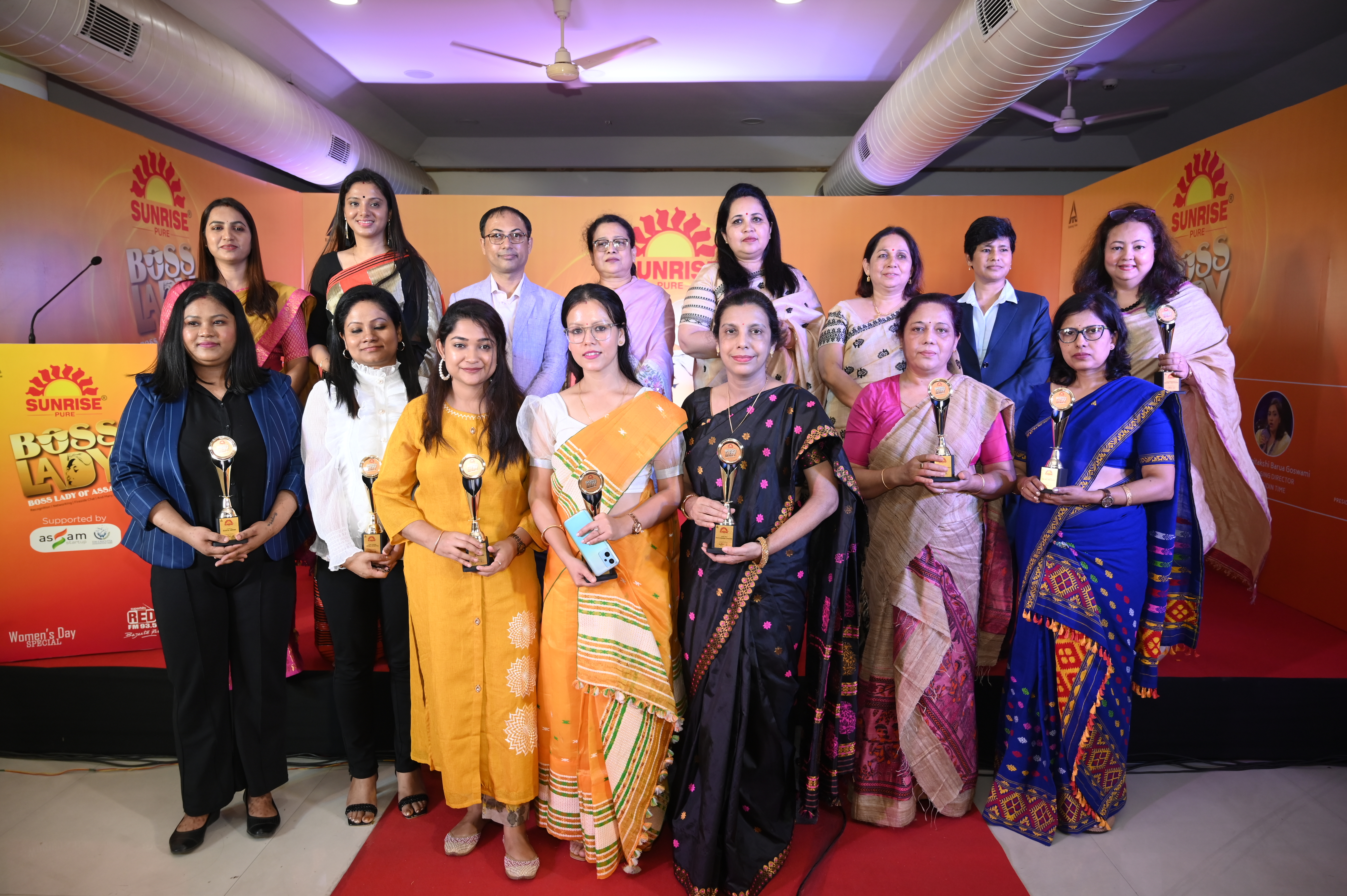 Women entrepreneurs felicitated at Sunrise Boss Lady held at Assam Startup – the nest